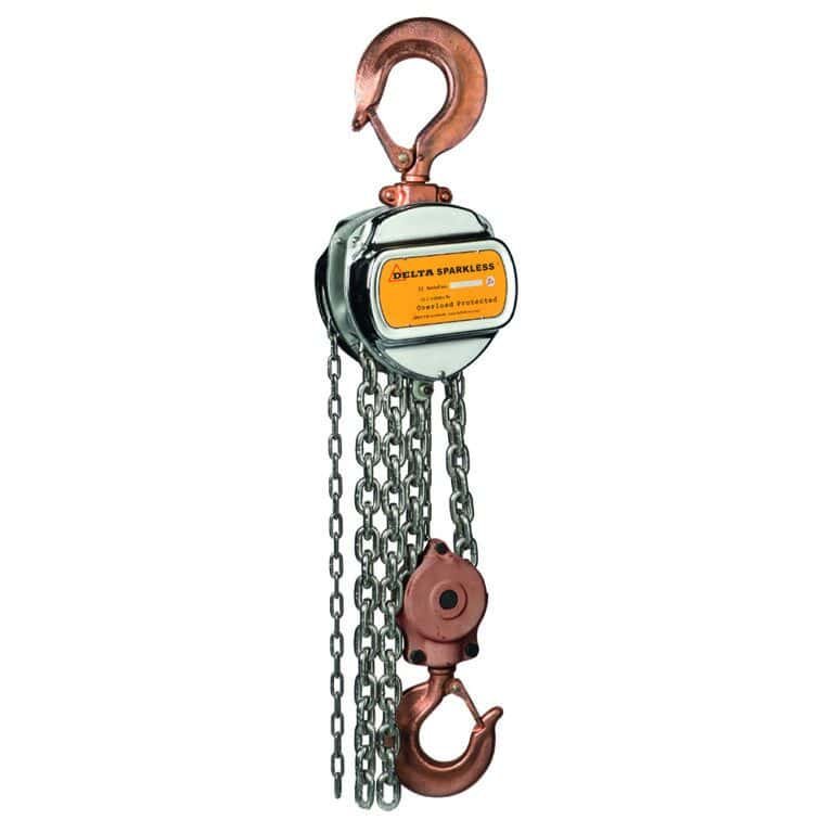 [DC.0.06304003] DELTA SPARKLESS - Vonkvrije handkettingtakel - 4 ton - ATEX Zone 1