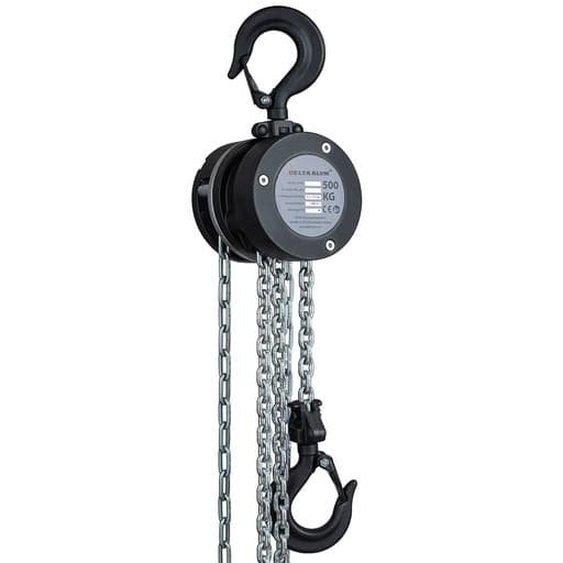 DELTA ALUM - Handkettingtakel 360°- 0,5 ton