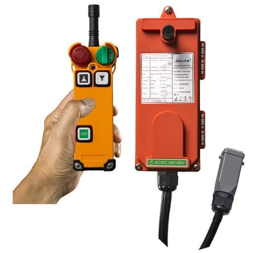 [DH.RC.0202] DELTACONTROL Radiografische afstandsbediening voor DEH-DMH - Dubbele snelheid - Twee knoppen
